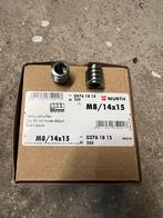 Würth Verbundmuffen M8/14x15 - 250 stuks - Nieuw, Doe-het-zelf en Verbouw, IJzerwaren en Bevestigingsmiddelen, Ophalen of Verzenden