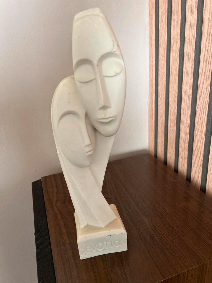 Abstract Sculptuur 'Devotion', Antiek en Kunst, Kunst | Beelden en Houtsnijwerken, Ophalen of Verzenden