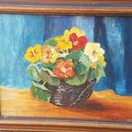 Olieverf H J Arnell oost Indische Kers 1935, Antiek en Kunst, Ophalen