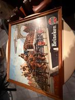 Reclame poster van Heiniken in lijst, Verzamelen, Posters, Ophalen, Met lijst, Rechthoekig Liggend, Zo goed als nieuw