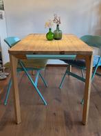 IKEA eettafel met lades 75x75x120, Huis en Inrichting, Tafels | Eettafels, Ophalen, Gebruikt, 100 tot 150 cm, 50 tot 100 cm