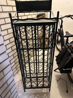 Metalen wijnrek, Huis en Inrichting, Woonaccessoires | Wijnrekken, Ophalen, Zo goed als nieuw, 25 flessen of meer, Metaal