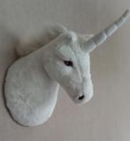 knuffel unicorn of eenhoorn hoofd wit, Verzenden, Zo goed als nieuw, Overige typen