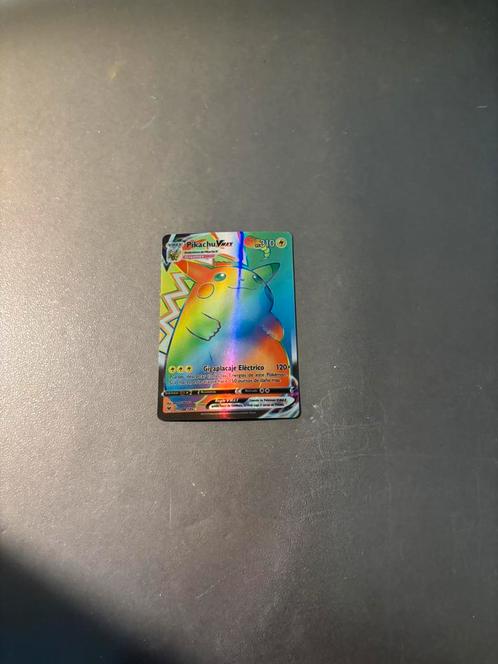 Pickachu Vmax rainbow rare pokemon, Hobby en Vrije tijd, Verzamelkaartspellen | Pokémon, Nieuw, Ophalen of Verzenden