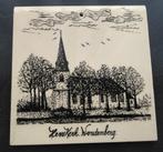 Wandtegeltje Hervormde Kerk Woudenberg, Verzamelen, Religie, Ophalen of Verzenden, Nieuw, Christendom | Protestants