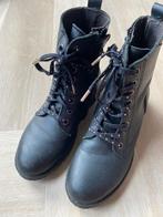 Zwarte veterboots / veterlaarsje Clic maat 33 ZGAN, Ophalen, Zo goed als nieuw, Meisje, Schoenen
