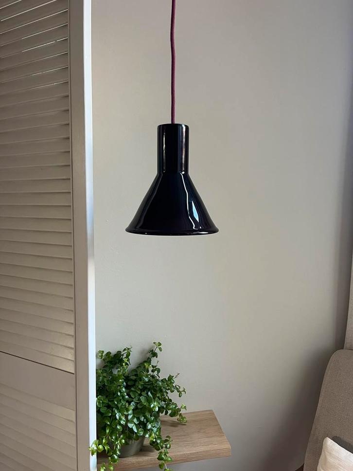 Vintage Holmegaard P&T pendel - Michael Bang - Deens design, Huis en Inrichting, Lampen | Hanglampen, Zo goed als nieuw, Minder dan 50 cm