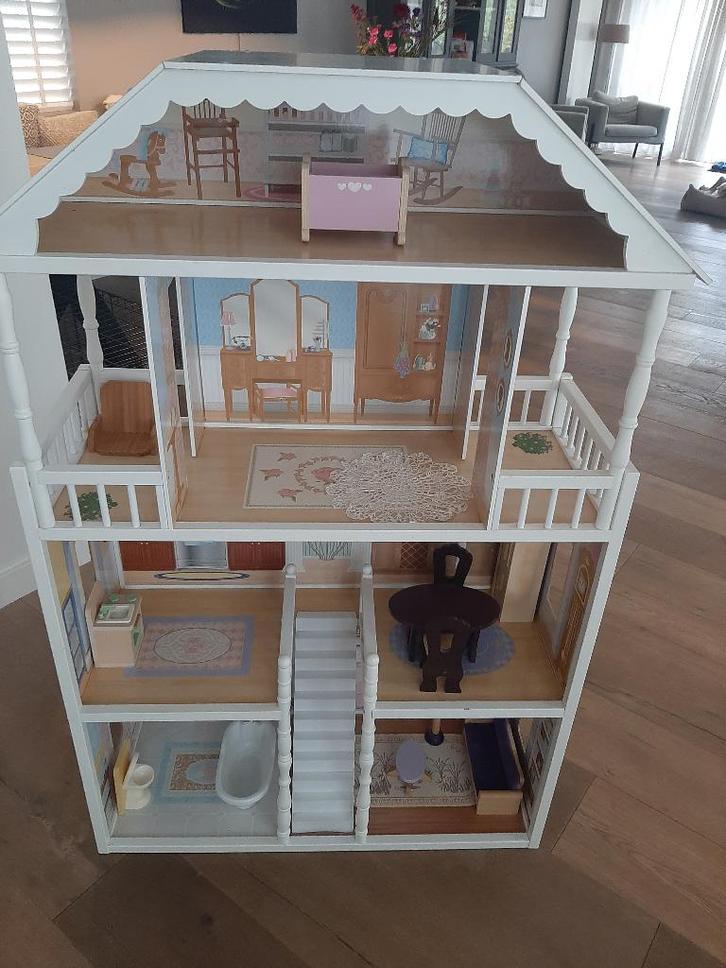 Poppenhuis, Kinderen en Baby's, Speelgoed | Poppenhuizen, Zo goed als nieuw, Poppenhuis, Ophalen