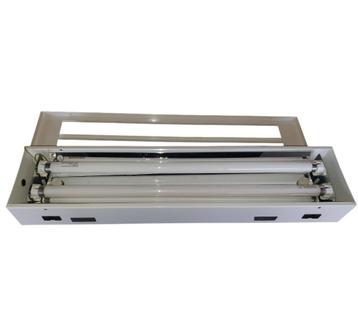 NIEUW !! opbouw tl armatuur 2x18 watt T8 spiegelreflector beschikbaar voor biedingen