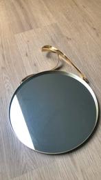 Spiegel goud 30cm, Ophalen, Minder dan 50 cm, Rond, Zo goed als nieuw