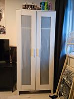 Witte kledingkast met deuren (ikea kast), Ophalen, 50 tot 75 cm, 100 tot 150 cm, 150 tot 200 cm