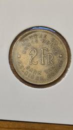 Belgisch Congo - 2 Franc 1947, Ophalen of Verzenden, Overige landen, Losse munt