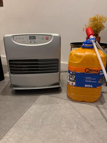 Qlima Petroleumkachel zeer nette staat 8040tc 4 kw beschikbaar voor biedingen