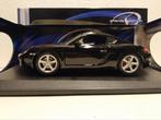 Porsche Cayman metallic zwart coupe Maisto metal 1:18 KRD, Hobby en Vrije tijd, Modelauto's | 1:18, Ophalen of Verzenden, Zo goed als nieuw