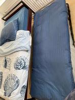 1-persoons verstelbaar bed incl matrassen en 2e bed eronder, Huis en Inrichting, Slaapkamer | Bedden, Ophalen, Verstelbaar, 90 cm