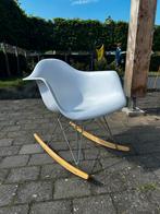 Witte schommelstoel kuipmodel, Ophalen, Zo goed als nieuw, Overige typen