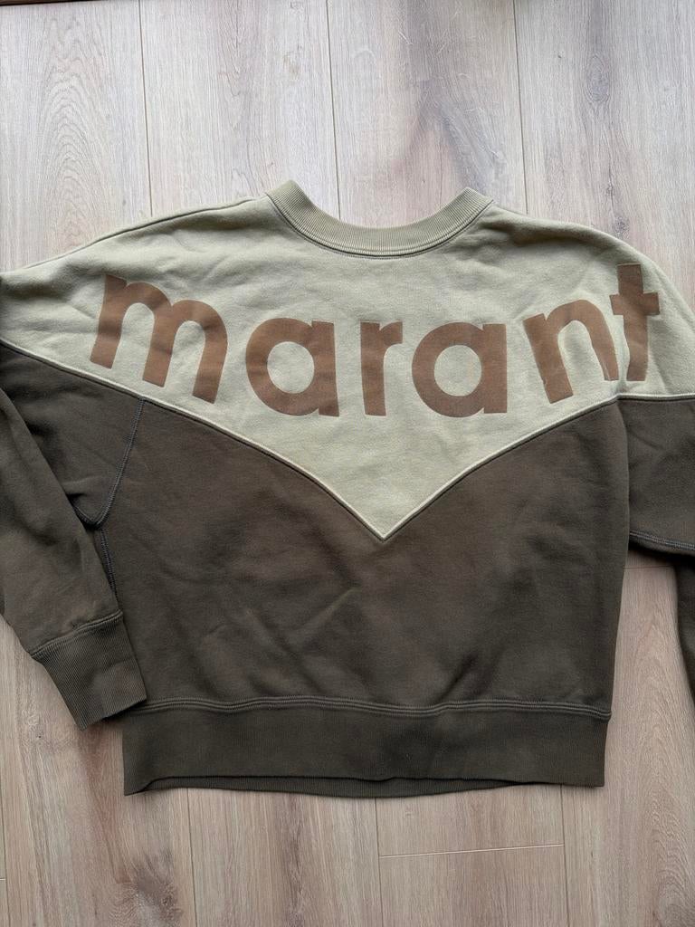 Isabel Marant Etoile Houston Sweatshirt maat 34-38, Ophalen of Verzenden, Zo goed als nieuw, Maat 34 (XS) of kleiner, Groen
