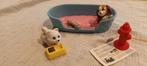 Vintage Littlest Pet Shop Hondjes met mand, Ophalen of Verzenden, Zo goed als nieuw