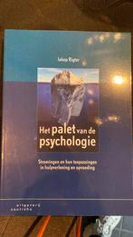 Jakop Rigter - Het palet van de psychologie, Boeken, Psychologie, Nieuw, Ophalen of Verzenden, Cognitieve psychologie, Jakop Rigter