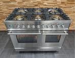 Luxe Boretti Fornuis 100cm RVS GASOVEN 6 pitten, Niet ingevuld, 60 cm of meer, Niet ingevuld, Ophalen of Verzenden