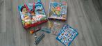 Paw Patrol tas met zaklamp, stickers, doos met spellen etc, Ophalen of Verzenden