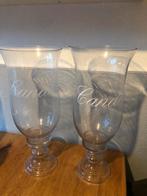 2 windlichten riviera maison, Huis en Inrichting, Ophalen, Overige kleuren, 50 tot 75 cm, Glas