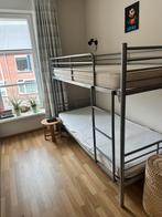 Stapelbed inclusief matrassen te koop., Ophalen, 90 cm, Tweepersoons, Zo goed als nieuw