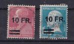 A58) 1928 Frankrijk Mi 230/1 €10.600 opdruk geen garantie, Postzegels en Munten, Postzegels | Europa | Frankrijk, Ophalen of Verzenden