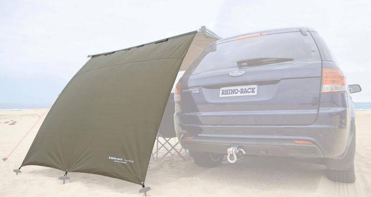 Rhino Rack Zij Wand voor Sunseeker II Luifel Voor 2500 mm &, Auto diversen, Dakdragers, Nieuw, Verzenden