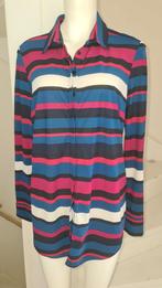 Blouse Studio Anneloes XL travelstof travel strepen zwart, Studio Anneloes, Zwart, Maat 46/48 (XL) of groter, Ophalen of Verzenden