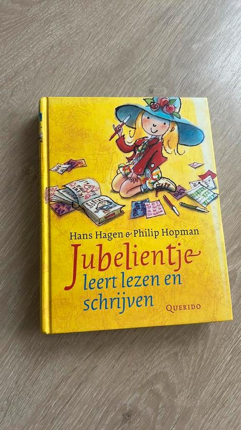 Hans Hagen - Jubelientje leert lezen en schrijven, Boeken, Kinderboeken | Jeugd | onder 10 jaar, Zo goed als nieuw, Ophalen of Verzenden