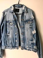 Spijkerjack Zara maat L, Blauw, Zara, Maat 42/44 (L), Ophalen of Verzenden