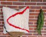 Berber kussen van echt wol, zacht sierkussen 50x50 cm, Huis en Inrichting, Woonaccessoires | Kussens, Verzenden, Nieuw, Vierkant