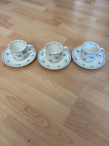 Kop en schotels Libelle Marjolein Bastin “Forget me not” beschikbaar voor biedingen