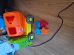 Fisher price vuilwagen, Ophalen, Zo goed als nieuw, Speelset, Met licht