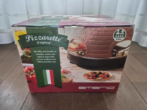 Pizzarette voor 6 personen, Witgoed en Apparatuur, Gourmetstellen, Zo goed als nieuw, 4 t/m 7 personen, Ophalen