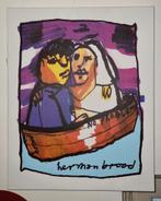 Herman Brood "no problem" op canvas, Antiek en Kunst, Kunst | Litho's en Zeefdrukken, Ophalen of Verzenden