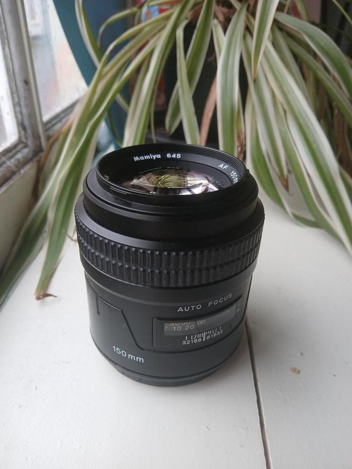 Mamiya AF 150mm f/3.5 lens, Audio, Tv en Foto, Fotografie | Lenzen en Objectieven, Zo goed als nieuw, Telelens, Ophalen of Verzenden