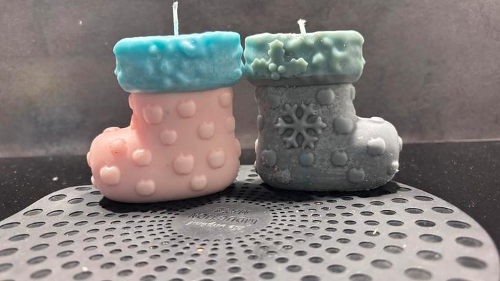 Handgemaakte soja was kaarsjes in div soorten, Diversen, Kerst, Nieuw, Ophalen of Verzenden