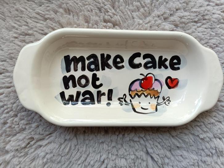 Blond Amsterdam LE make cake not war, Huis en Inrichting, Woonaccessoires | Overige, Nieuw, Ophalen