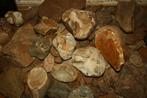 COLLECTIE VAN 11 WIMEREUX FRANCE CHOPPERS PEBBLE TOOLS 600 K, Verzamelen, Verzenden, Mineraal