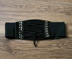 Taille Corset Riem - Gothic - Goth - Emo - Velvet - Corset, 5 cm of meer, Minder dan 80 cm, Zwart, Tailleriem