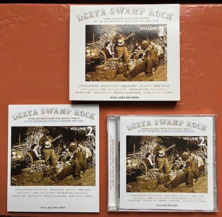 Delta Swamp Rock, More sounds from the south 2CD, Cd's en Dvd's, Cd's | Rock, Zo goed als nieuw, Poprock, Ophalen of Verzenden