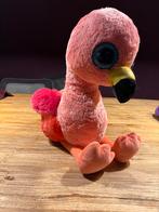 Grote roze TY knuffel flamingo, Ophalen of Verzenden, Gebruikt, Overige typen