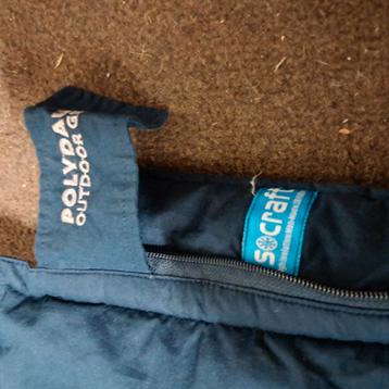 Slaapzakken 2stuks winterwarm .blauw maat 85 bij 210 beschikbaar voor biedingen