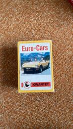 Vintage Euro-Cars Raaf-kwartetspel, Verzamelen, Speelkaarten, Jokers en Kwartetten, Kwartet(ten), Gebruikt, Ophalen of Verzenden