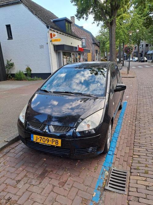 Mitsubishi Colt 1.3 CZ5 2007 Zwart, Auto's, Mitsubishi, Particulier, Colt, ABS, Airbags, Airconditioning, Alarm, Centrale vergrendeling