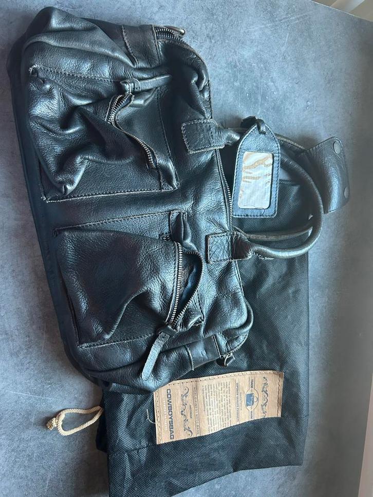 Cowboysbag Donkerblauwe Handtas - Model 1118 Small, Sieraden, Tassen en Uiterlijk, Tassen | Damestassen, Zo goed als nieuw, Handtas