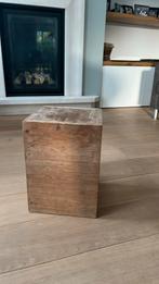 Houten tafel blokken, Ophalen