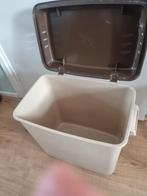 Wasmand, opbergbak met deksel, Ophalen, Gebruikt, Minder dan 35 cm